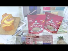 Custom Printed 250g 500g Stand Up Pocket Plastic Zipper Bag per confezionamento alimentare