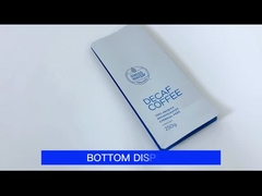 Ingrosso 250g 500g 1kg Borsa di caffè a fondo piatto Borse di imballaggio di chicchi di caffè con cerniera