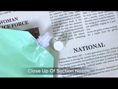 100g 150g sacchetto a prova di perdite con becco per imballaggi cosmetici