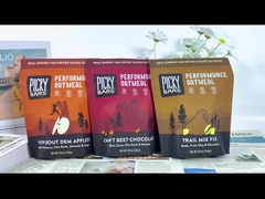 Sacchetti di plastica a ziplock personalizzati Sacchetti di imballaggio stand up per frutta secca