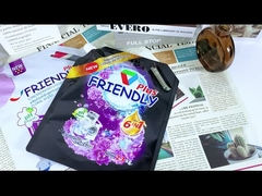 2 kg sacchetto portatile di detersivo per bucato sacchetto di plastica liquido versare sacchetti di imballaggio Doypack