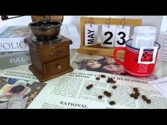 Borsa da caffè a goccia per orecchie portatile e sospesa a misura