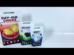 Confezionamento per mangimi per animali da compagnia in plastica con zip