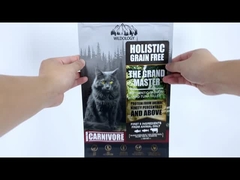 5kg 10kg 15kg 20kg Plastico Ziplock Dog Cat Pet Food Packaging Bag Stand Up Bag Flat Bottom Bag