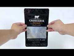 Borsa di imballaggio di plastica a prova di umidità con cerniera, borsa di imballaggio alimentare, borsa di imballaggio di carne