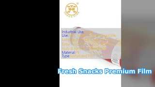 Pellicola per alimenti per patatine, biscotti, pasticceria