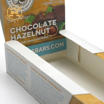 Custom Printed Cardboard Packaging Box with 10 Colors Printing and 300/350/400g White Cardpaper for Food Grade Display