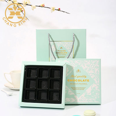 Custom Printed Chocolate Gift Box with 350gsm Cardpaper and CMYK+PMS Color for Candy Packaging