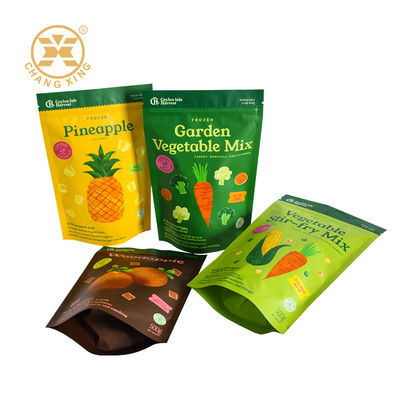 Customized Dried Food Packaging Bag Gravure Printing For Preserved Fruit Vegetable Cuisine