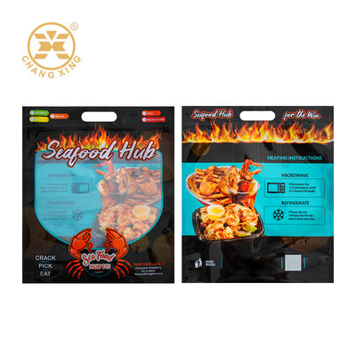 Custom Frozen Food Packaging Bags Customized Plastic Vacuum Food Bags For Shrimp/Fish/Meat/Chicken Seafood Frozen Bags