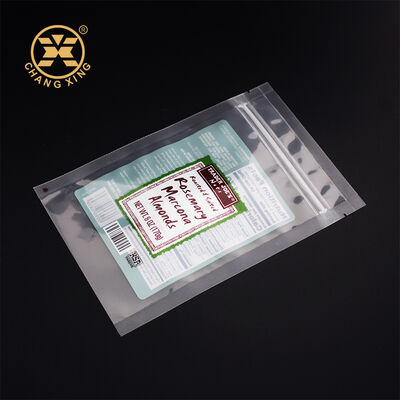 Custom Printed Transparent Packaging Plastic Bags With Zipper Nuts Almond Dry Fruit Packaging Bags