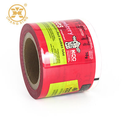 Custom Printing Plastic Laminated Cold Seal Packaging Film for Snack Biscuit