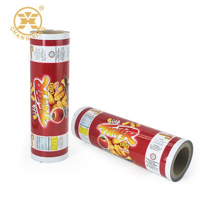 Metallized BOPP Film Food-Grade Laminated Roll Stock for Potato Chips, Biscuits & Confectionery Packaging