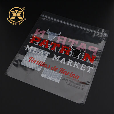 Custom Transparent Fresh Meat Packaging Bag Food Packaging Vacuum Sealed Bag For Frozen Shrimp Fish Beef