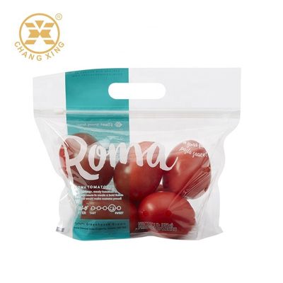 PP Gravure Vegetable Packing Bags VMPET Transparent Packaging Plastic Bag