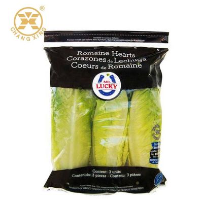 LDPE Fruit Clear Plastic Laminated Bags For Food Packaging Custom Printed Stand Up Pouch Bags