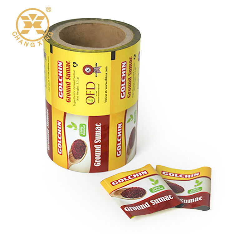 Custom Printed Food-Grade Aluminum Foil Laminate Film for Flexible Sachet Packaging