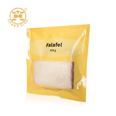 Sacchetto flessibile del pane del Falafel del dolce del forno di qualità dei prodotti alimentari che imballa con la chiara finestra