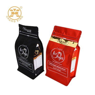 Sacchetti per l'imballaggio di caffè in alluminio da 16 once dal design personalizzato con fodera