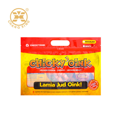 Confezione di pollo arrosto completamente cotto pronto da mangiare 250 g con cerniera