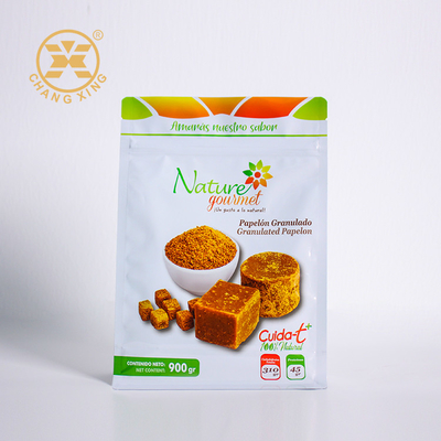 Snack frutta secca sacchetto di imballaggio in plastica sacchetto alimentare stand up 900g con cerniera