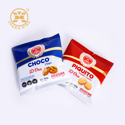 Imballaggio per snack stampato su misura Sacchetti a prova di umidità Per biscotti a base di cioccolato