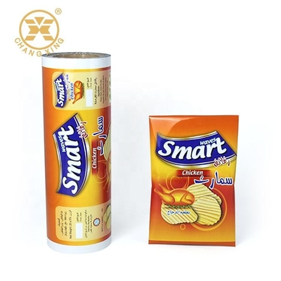 Sacchetto di imballaggio alimentare con pellicola alimentare a sfogo laminata BOPP / VMCPP