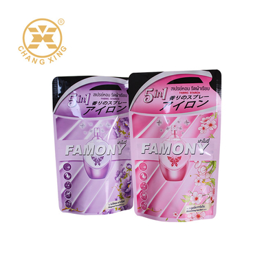 Plastico Stand Up Sigillato Polvere da lavaggio Imballaggio Detergente Lavatorio Detergente Imballaggio Borsa Per Pulizia