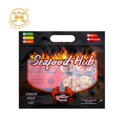 200 Microns Seafood Sacchetto a vuoto Gamberello Pelliccia Rolla Film Bagno di imballaggio alimentare Gamberello Pelle Bagno di imballaggio