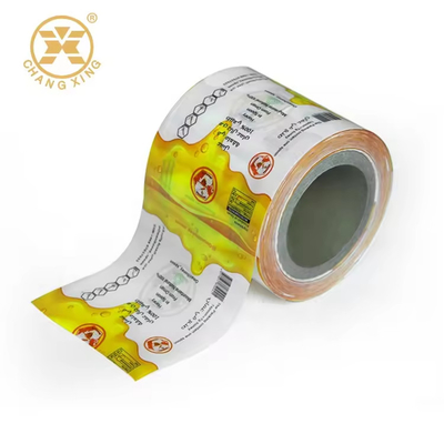PET/Al/PE imballaggio per miele laminato polifilm di alluminio foglio di plastica pellicola di miele sacchetto film a rotolo