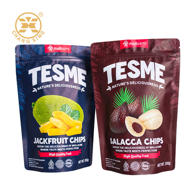 Stampa su misura BRC Fabbrica di Noci di plastica resealabile Sacchetti di imballaggio di frutta secca Sacchetti a sacchetto 750g