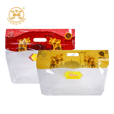 Stampa su misura 1kg 2kg 5kg sacchetto di riso imballaggio di plastica sacchetto di riso per imballaggio alimentare