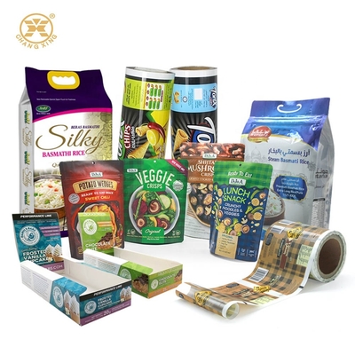 Imballaggi alimentari ecologici personalizzati da un produttore di sacchetti per imballaggio alimentare e rotoli di pellicola alimentare certificato BRC ISO da 30 anni