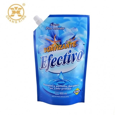 supporto di plastica del liquido di 250ml 500ml sul sacchetto con il supporto liquido blu di stampa del becco sulle borse riutilizzabili