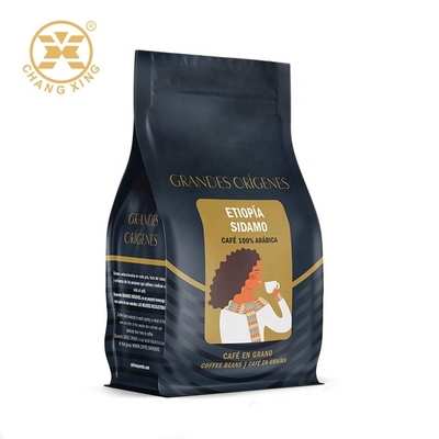100 borse d'imballaggio del caffè del commestibile con l'imballaggio amichevole della bustina di tè di Eco della chiusura lampo