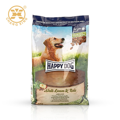 sacchetto d'imballaggio dell'alimento della borsa dell'alimento per animali domestici dell'uccello di incisione di 15kg 50kg per addestramento di cani