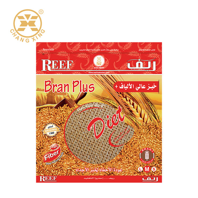 Sacchetto di imballaggio di pane della pagnotta della serratura della chiusura lampo Logo Printing Packaging Bread