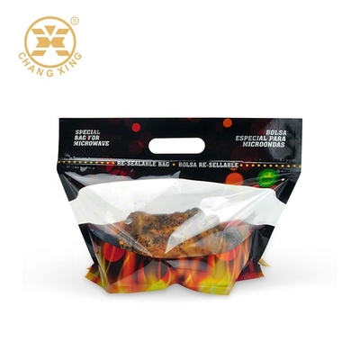 Il pollo arrosto Microwavable della chiusura lampo che imballa VMPET risigillabile sta sui sacchetti
