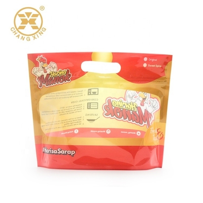 cassaforte di plastica di a microonde del girarrosto antinebbia 0.5kg che imballa per il pollo arrosto congelato dell'alimento