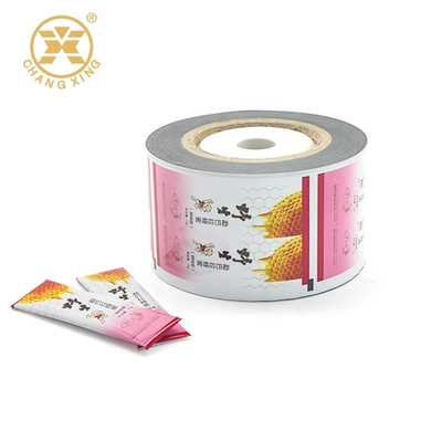 Rotolo di film di plastica automatico di imballaggio per alimenti di 10g 20g per Honey Sauce Sachet