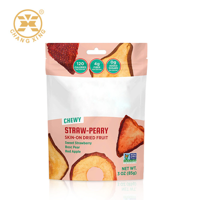 MPET Matte Dry Fruit Packaging Bags risigillabile 750g concimabile stanno sui sacchetti
