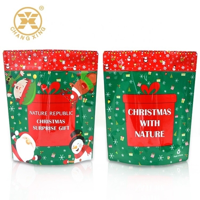 Il supporto di plastica riutilizzabile 2kg sul sacchetto con la borsa d'imballaggio del regalo a chiusura lampo per il dolce che decora spruzza