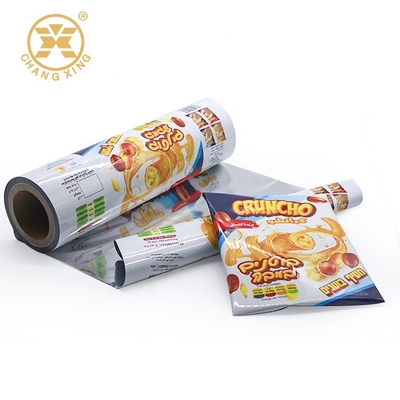 Il rotolo di film saldabile a caldo degli strizzacervelli del calore del formaggio ha stampato il commestibile d'imballaggio per i chip di tortiglia